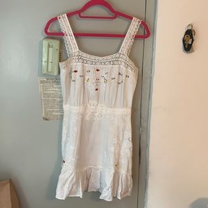 LoveShack Fancy white dress